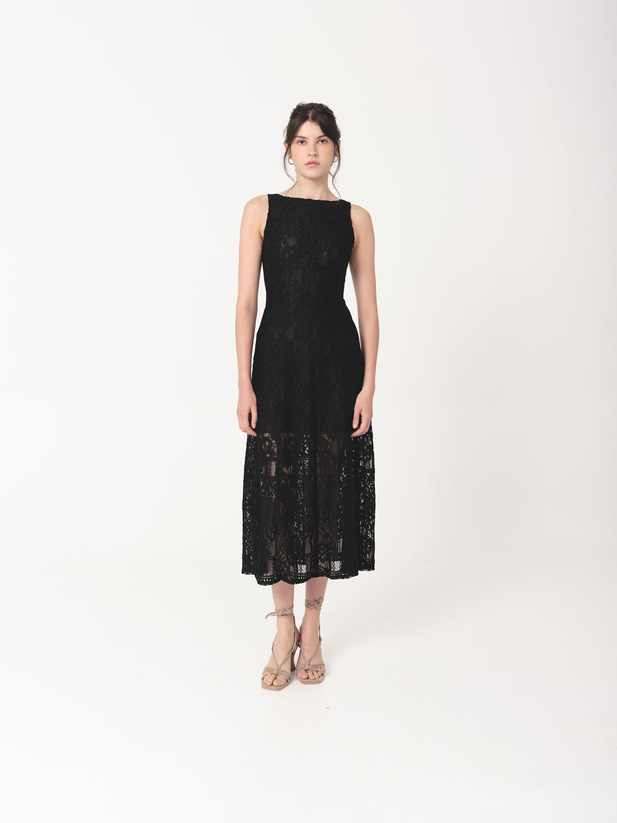 WILLET DRESS BLACK