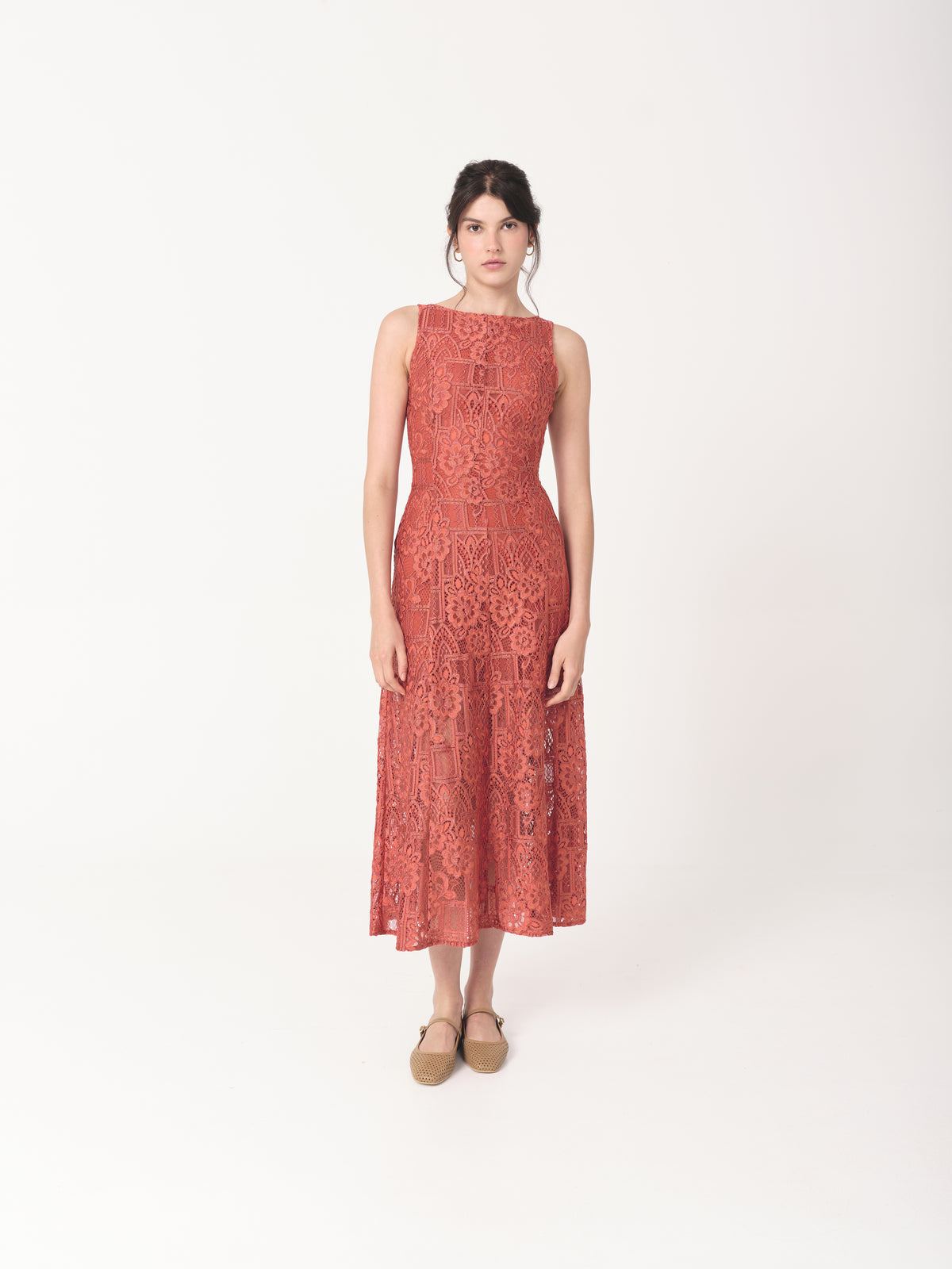 WILLET DRESS CLAY VP