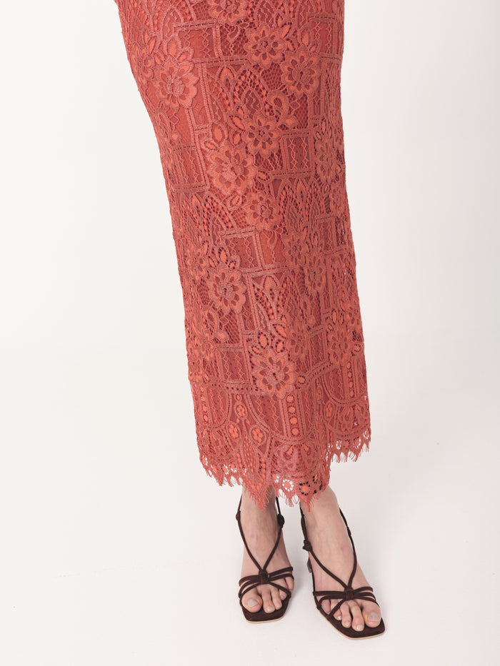 FLORENCE SKIRT CLAY