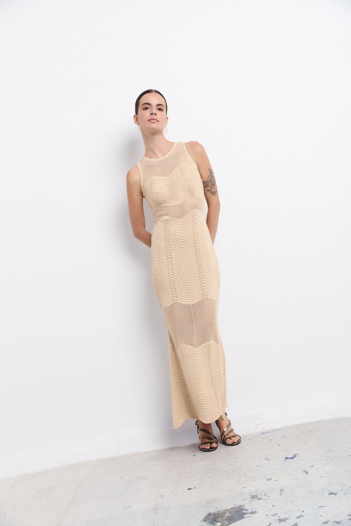 SICILIA DRESS GOLD