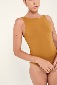 2 PACK BODYSUITS BLACK/HONEY