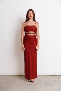 HOSK DRESS CHERRY