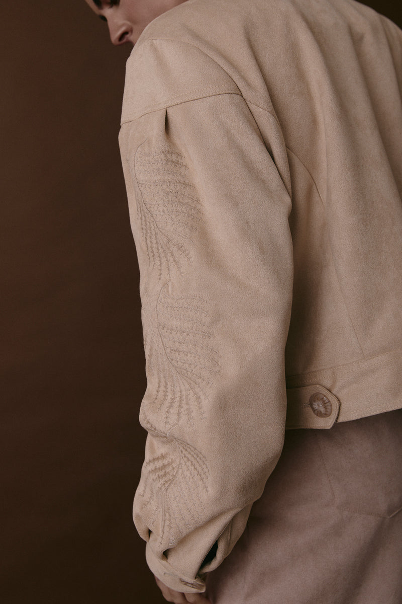 LOMBARD JACKET MACADAMIA