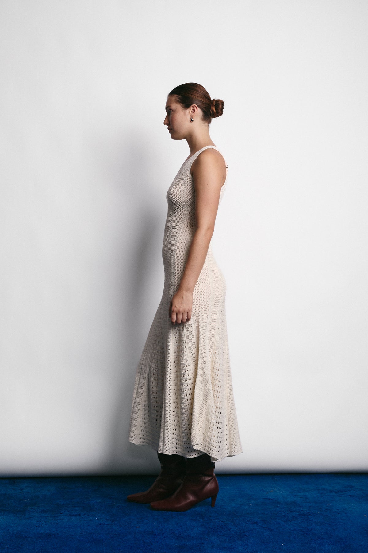 HELENA DRESS ECRU
