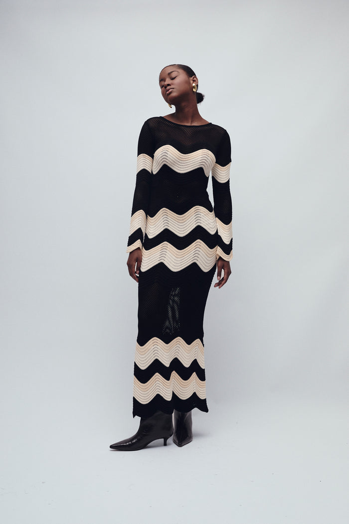 ASTOR DRESS BLACK
