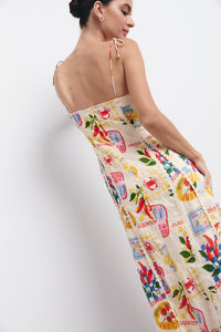 LORENZA DRESS PEPERONCINO