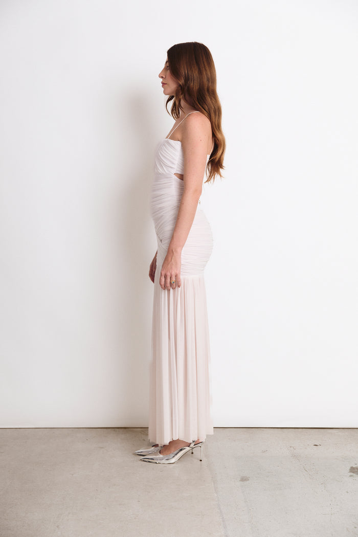 HUDSON DRESS IVORY (PRE ORDER)