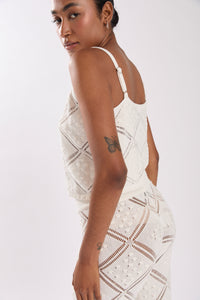 DYLAN VEST IVORY