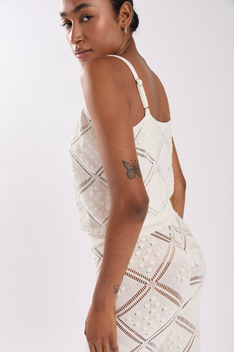 DYLAN VEST IVORY