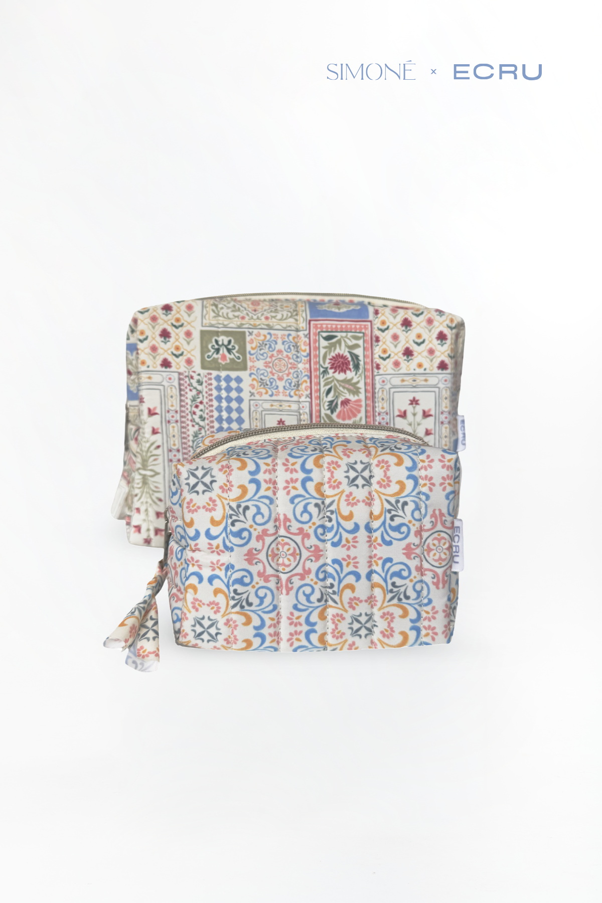 ORNAMENTAL BLOOM DOUBLE POUCH