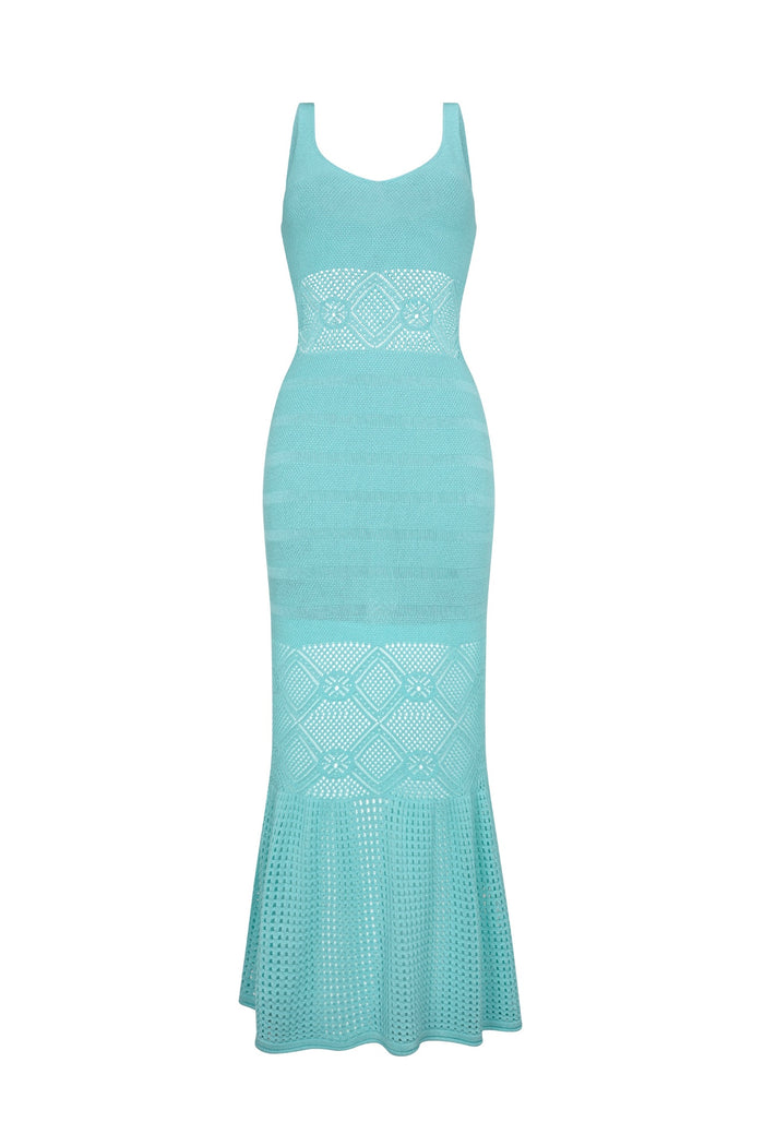 GRACE DRESS COASTAL SHADE