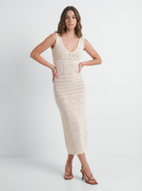 GRECIA DRESS IVORY