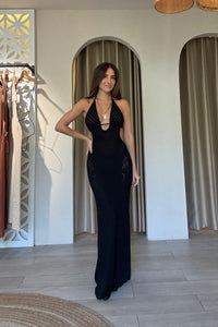 PHOENIX DRESS BLACK