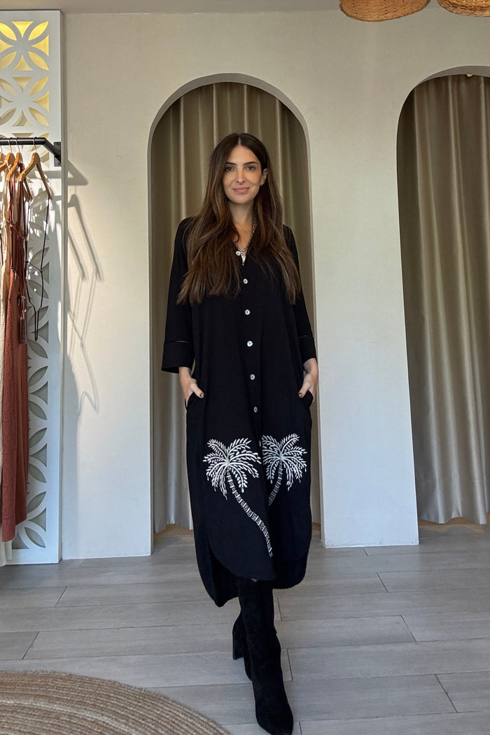 ARETHA DRESS BLACK