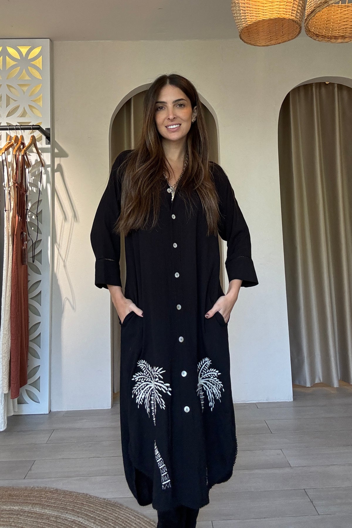 ARETHA DRESS BLACK