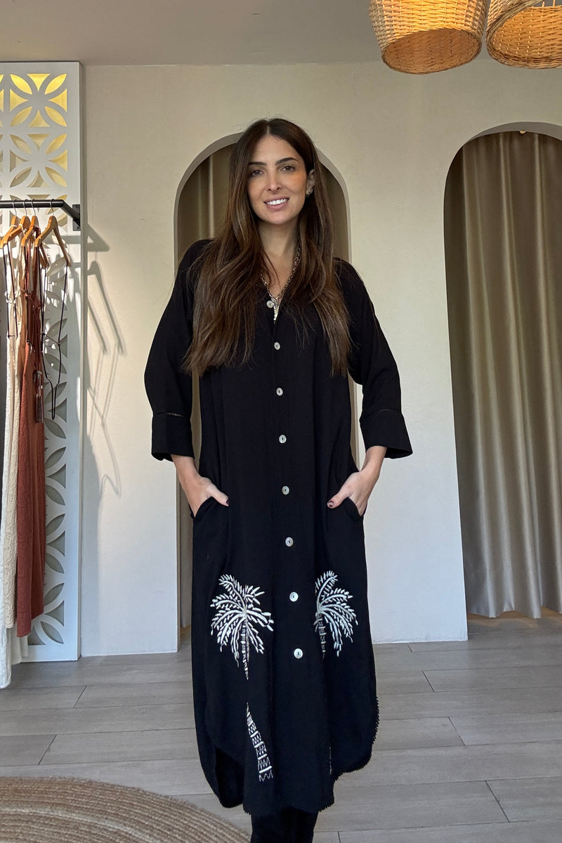 ARETHA DRESS BLACK