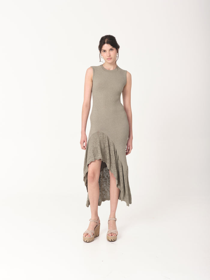 WREN DRESS SEAGRASS