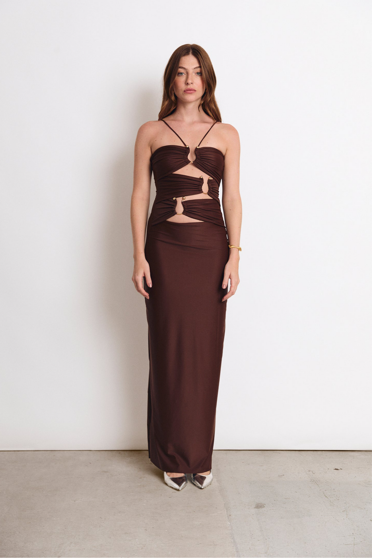 DEMI DRESS ESPRESSO
