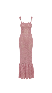 PALMI DRESS LOBSTER PINK
