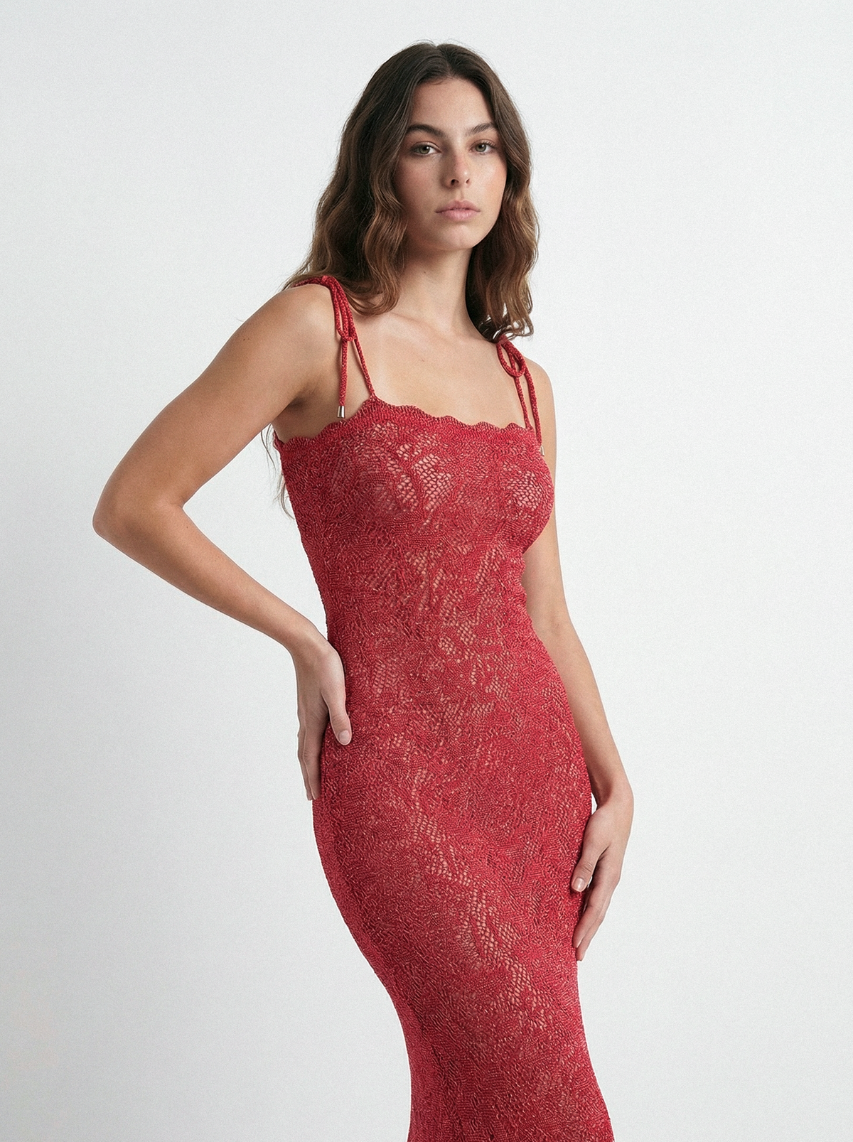 PALMI DRESS CHERRY TOMATO