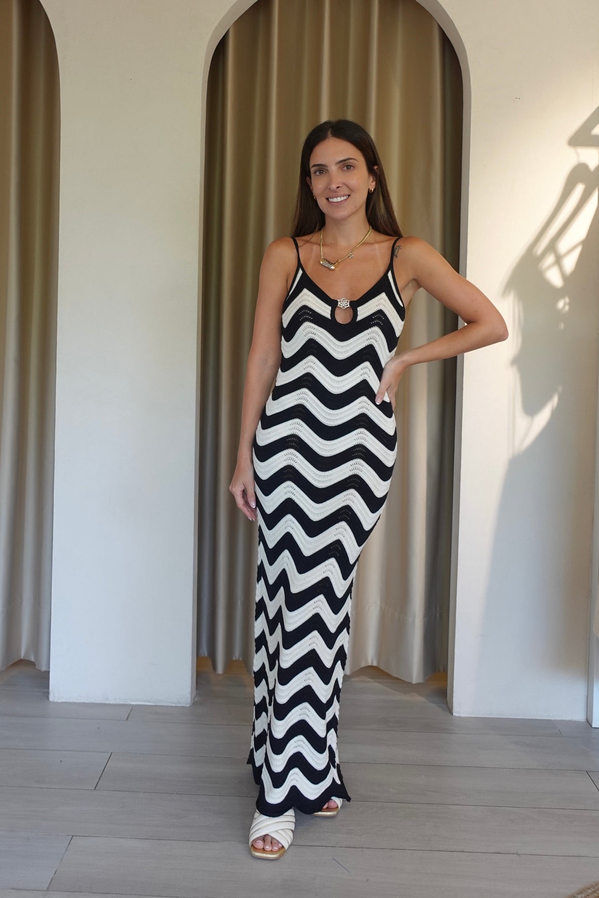 SANTANA DRESS BLACK