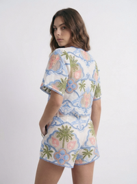 TOSSA BLOUSE MULTICOLOR