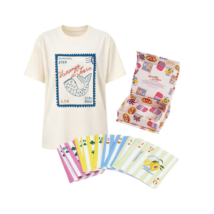 T-SHIRT + TOSSA CARDS