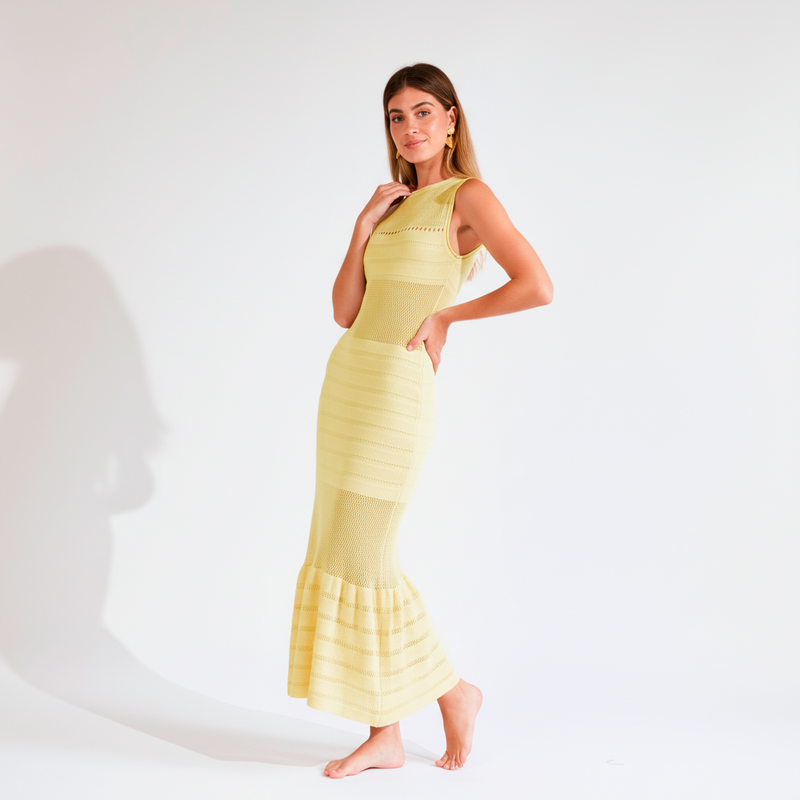 AMALFI DRESS SUNLIGHT