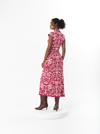 ARIS DRESS RASPBERRY