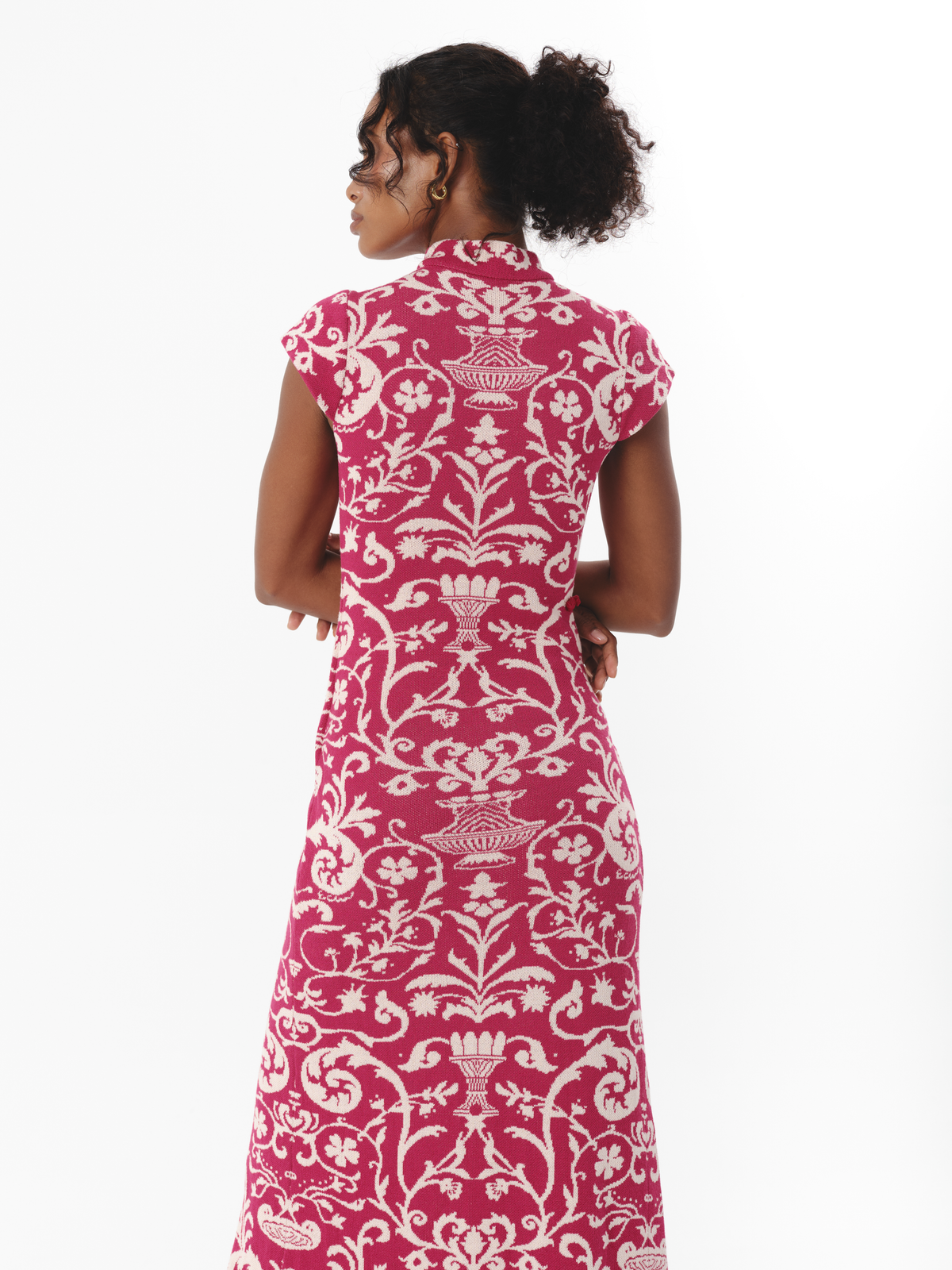 ARIS DRESS RASPBERRY