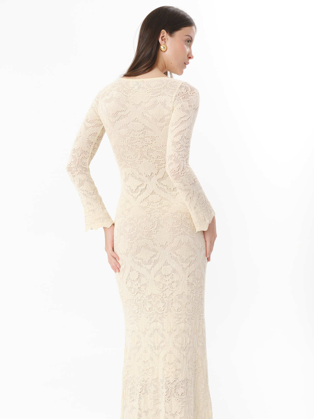 CORELLE DRESS ECRU