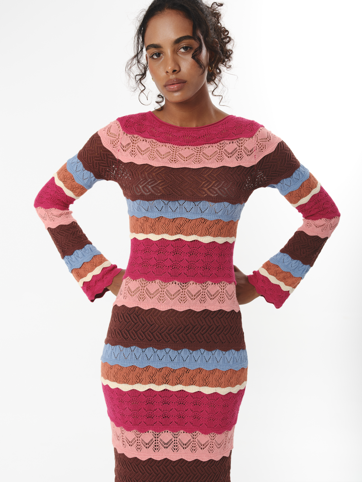 ALLEN DRESS RASPBERRY