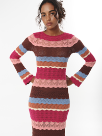 ALLEN DRESS RASPBERRY