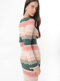 ALLEN DRESS SILVER PEONY