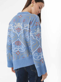 LEORA SWEATER FADED DENIM