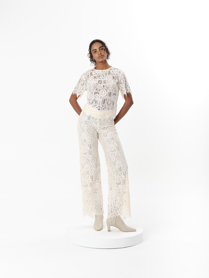 SOLENE PANTS CHAMPAGNE