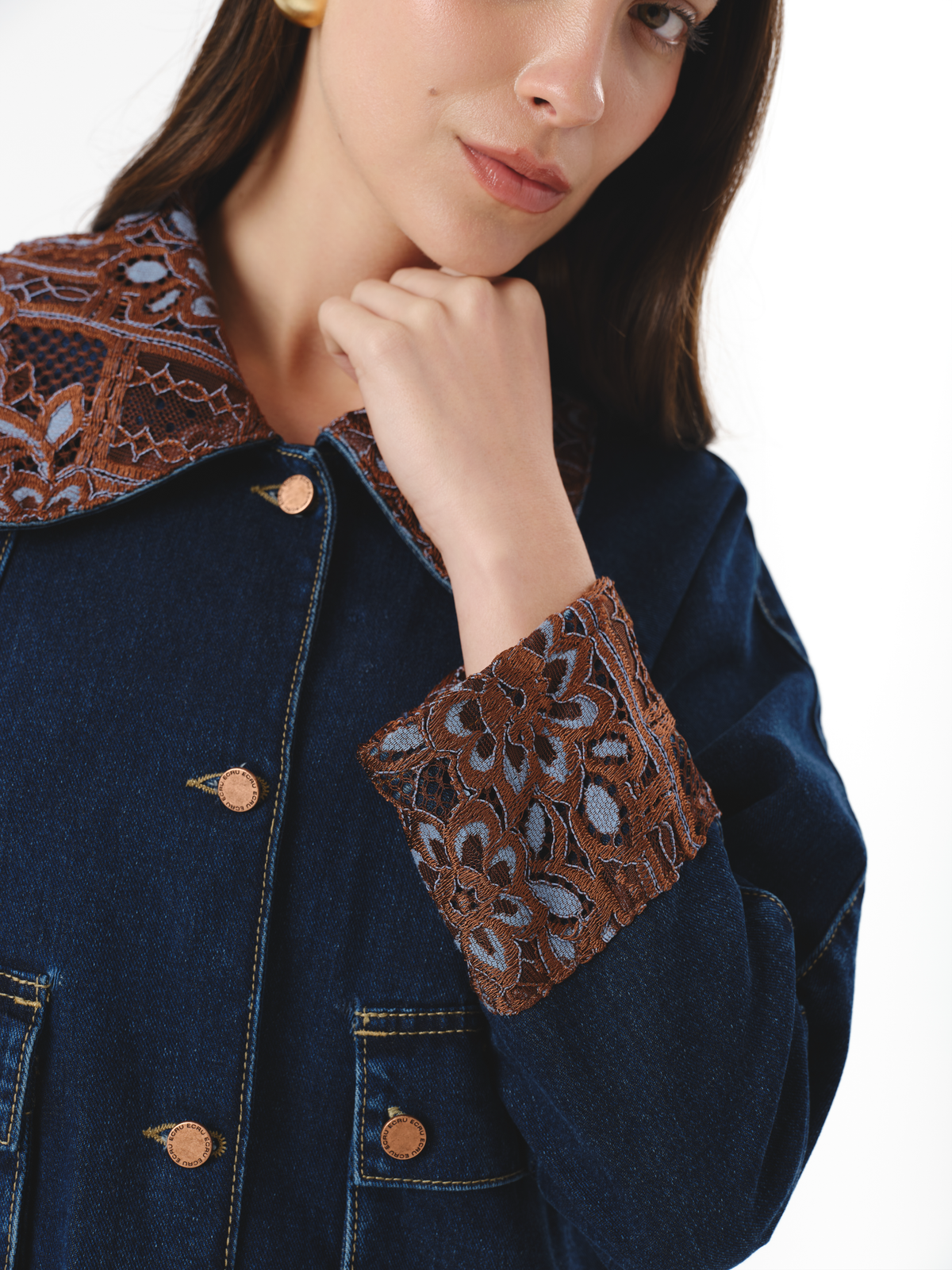 ELODIE JACKET VINTAGE BLUE (PRE-ORDER) - (VIP)