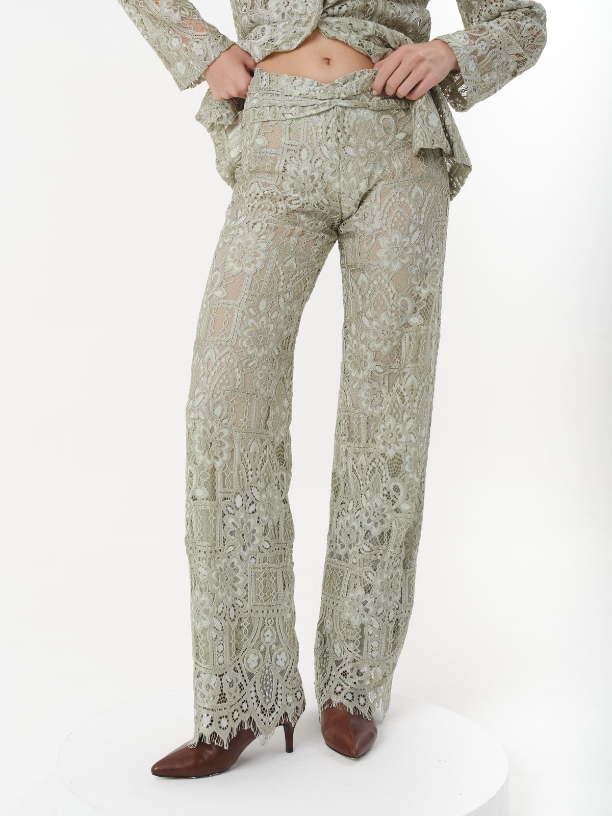 SOLENE PANTS SEAGRASS (VIP)