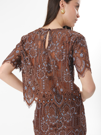 FLORENCE TOP CHOCOLATE (VIP)