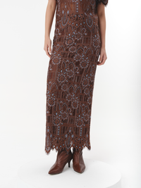 FLORENCE SKIRT CHOCOLATE (VIP)