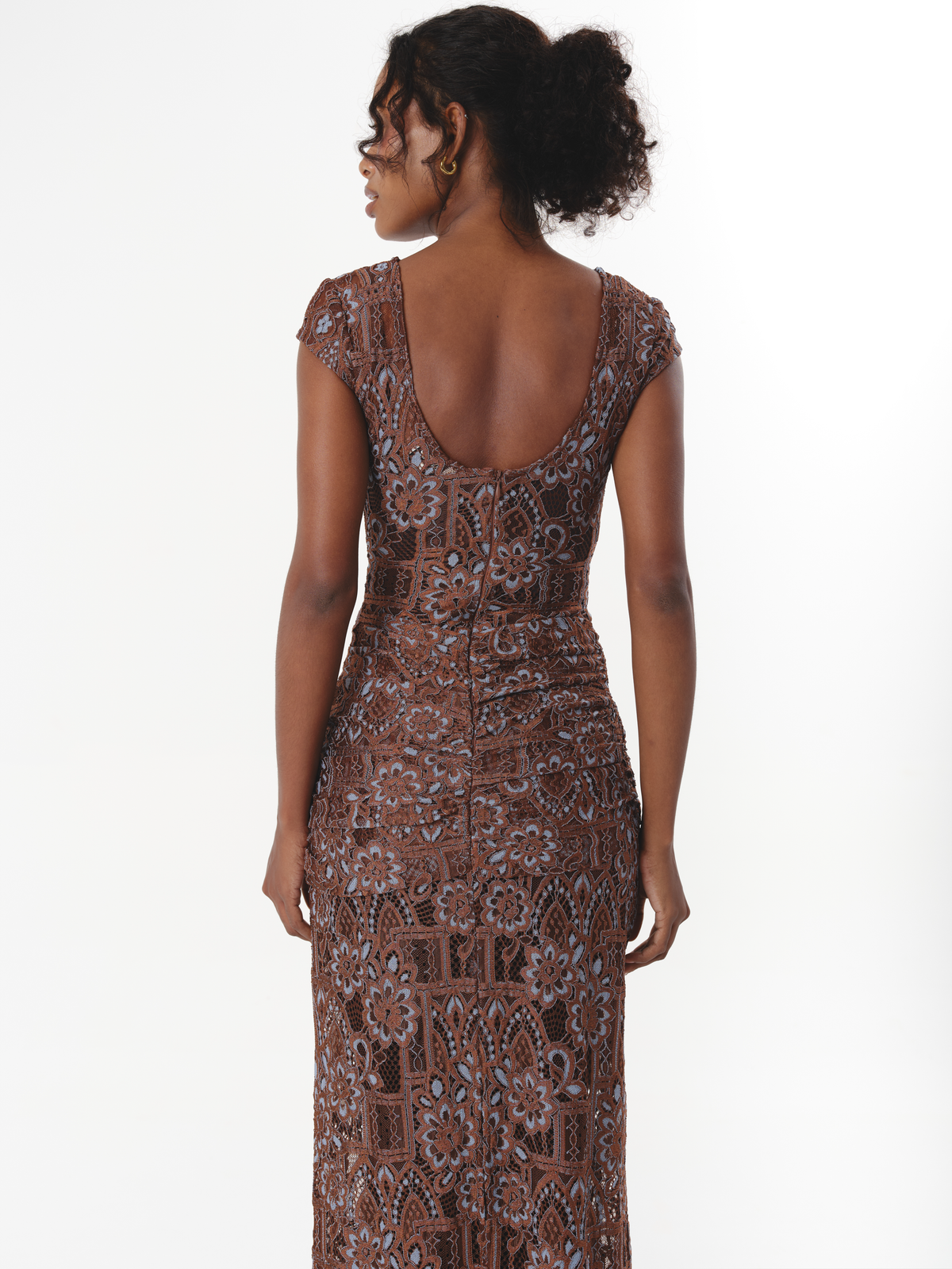 SOLENE DRESS CHOCOLATE (VIP)