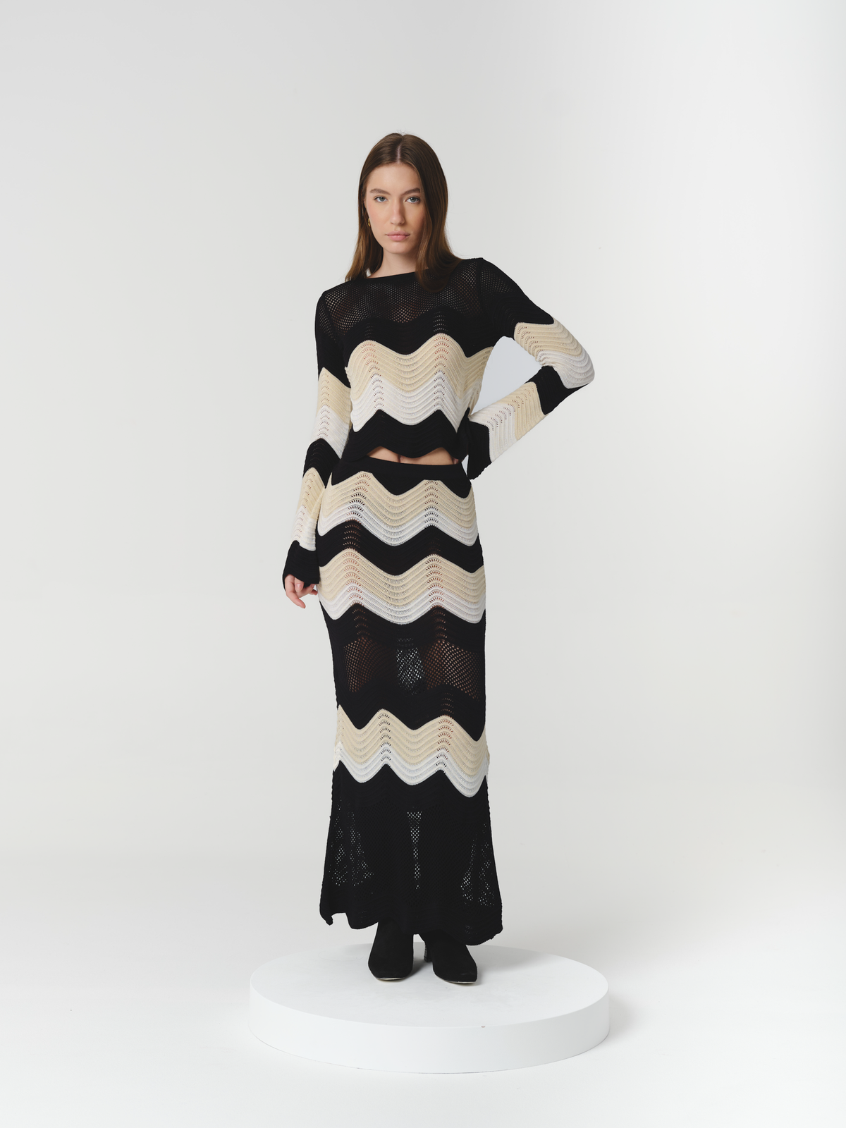 PORTO SKIRT BLACK