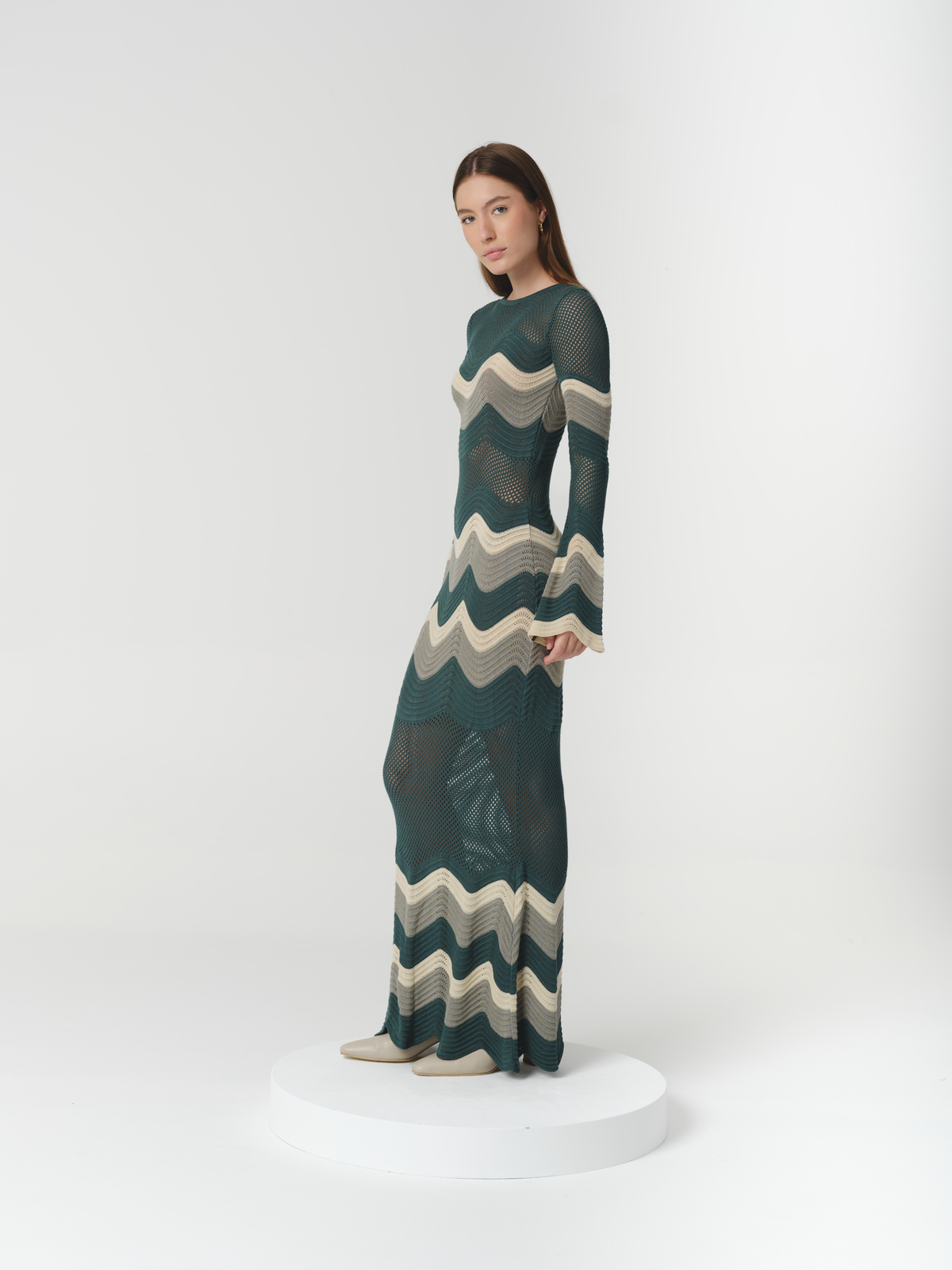 ASTOR DRESS EMERALD