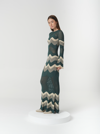 ASTOR DRESS EMERALD