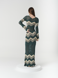 ASTOR DRESS EMERALD