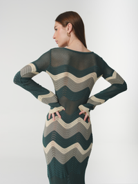 ASTOR DRESS EMERALD