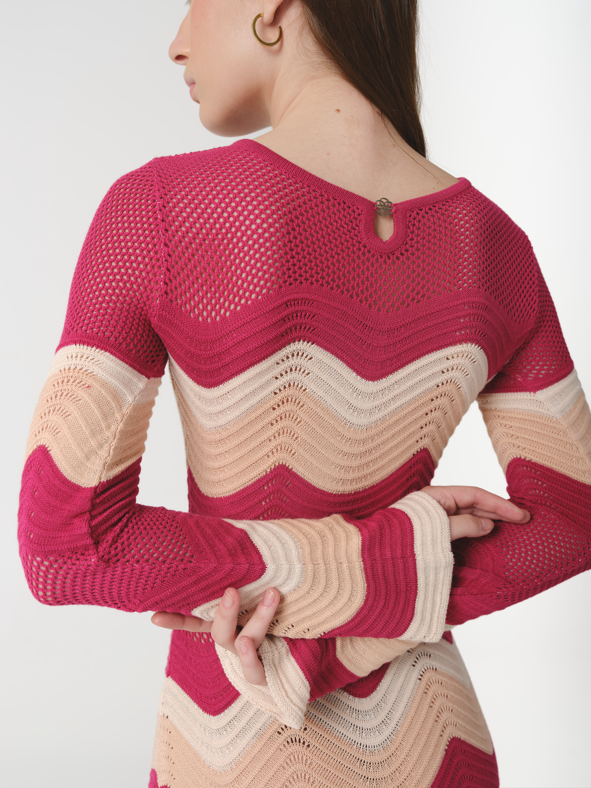 ASTOR DRESS RASPBERRY