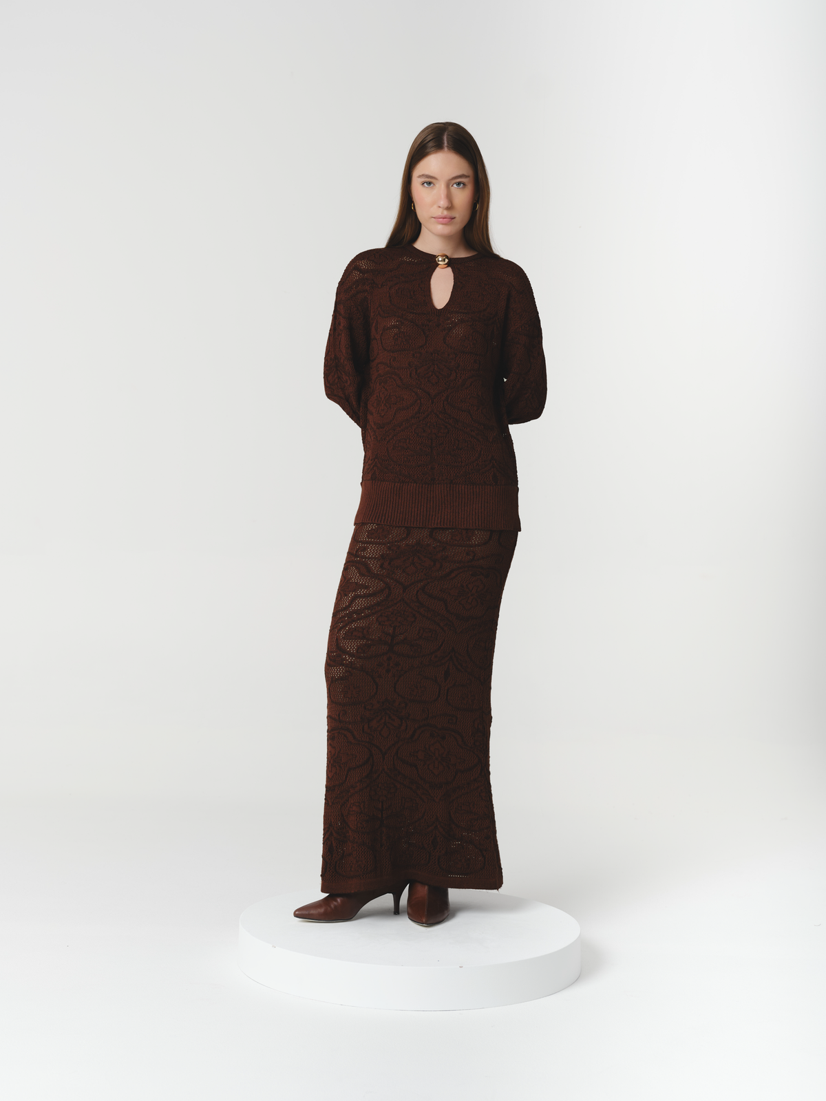 ANNELISE SWEATER CHOCOLATE