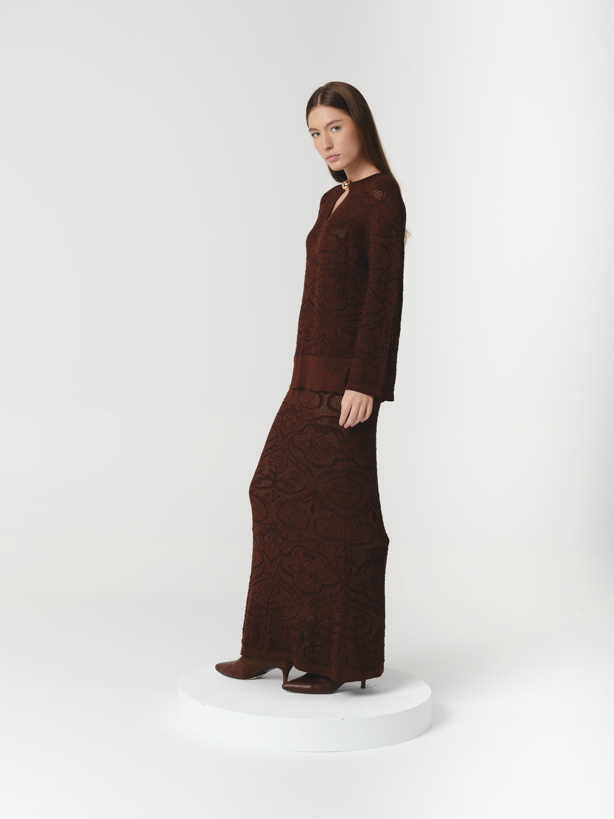 ANNELISE SWEATER CHOCOLATE