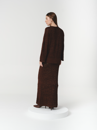 ANNELISE SWEATER CHOCOLATE